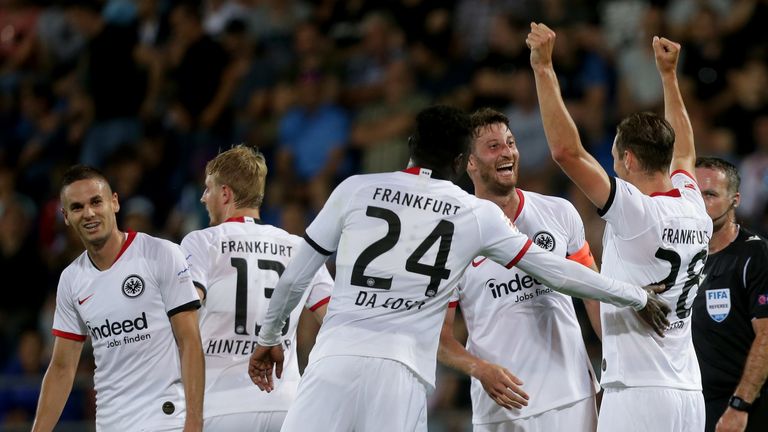 9. Platz: Eintracht Frankfurt - 2291 Punkte