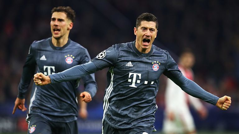 53 Tore erzielte Robert Lewandowski für den FC Bayern München in der Königsklasse.
