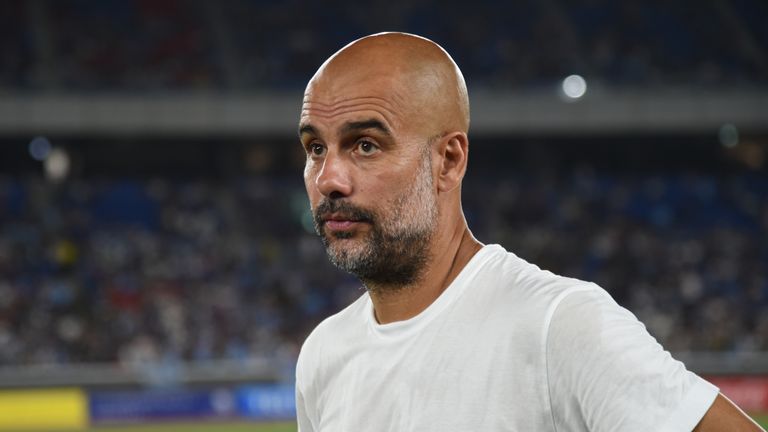 Pep Guardiola hofft weiter auf einen Verbleib von Sane bei Manchester City.