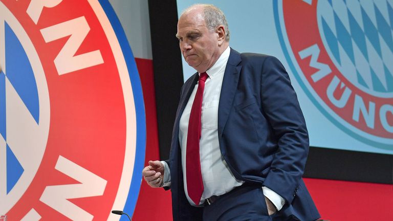Uli Hoeness tritt nicht zur Wiederwahl als Bayern-Präsident an.