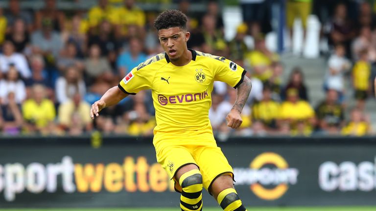 Jadon Sancho - Hat eine bärenstarke Vorbereitung gespielt. Könnte der Bayern Schreck werden.