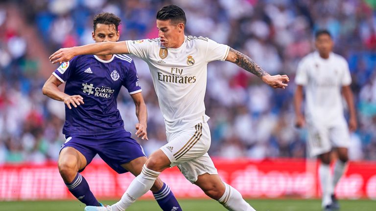 James Rodriguez stand gegen Real Madrid in der Startelf.