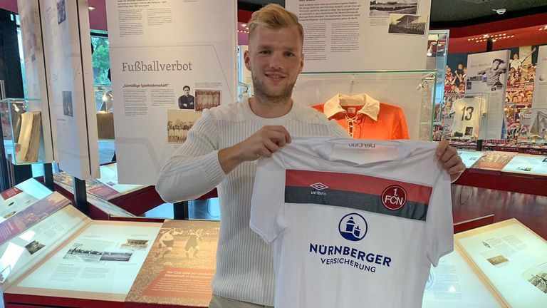 Johannes Geis verstärkt ab sofort den Club (Quelle: Twitter @1_fc_nuernberg).