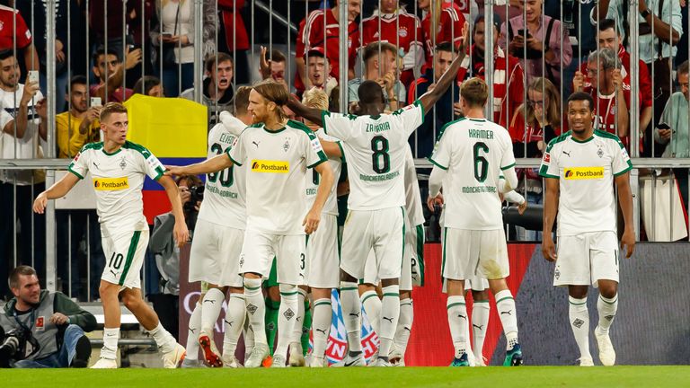 Borussia Mönchengladbach: 3:0 (2:0)-Sieg in München am 06.10.2018 (Saison 2018/19 - 7. Spieltag)