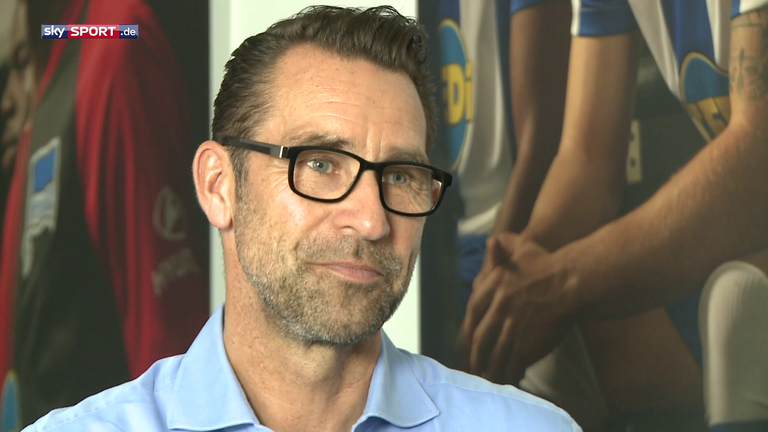 Michael Preetz spricht im exklusiven Interview mit Sky über den Saisonauftakt gegen den FC Bayern.