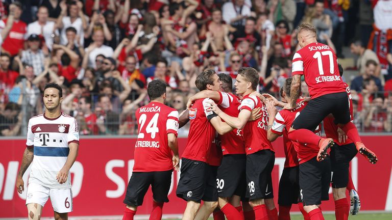 SC Freiburg: 2:1 (1:1)-Sieg in Freiburg am 16.05.2015 (Saison 2014/15 - 33. Spieltag)