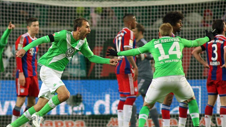 VfL Wolfsburg: 4:1 (2:0)-Sieg in Wolfsburg am 30.01.2015 (Saison 2014/15 - 18. Spieltag)