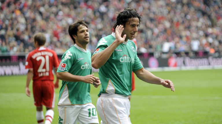 Werder Bremen: 5:2 (2:0)-Sieg in München am 20.09.2008 (Saison 2008/09 - 5. Spieltag)
