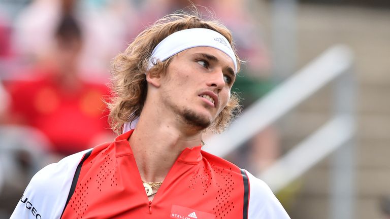 Alexander Zverev befindet sich vor den US Open im Formtief.