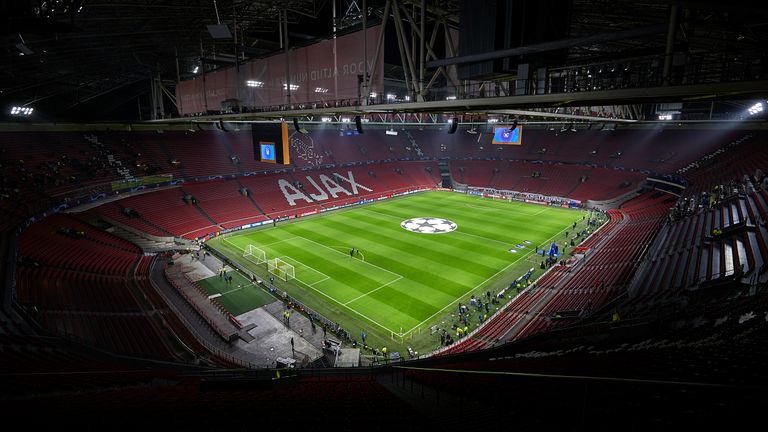 Johan-Cruyff-Arena in Amsterdam: drei Gruppenspiele, ein Achtelfinale - Kapazität: 54.990 Plätze.