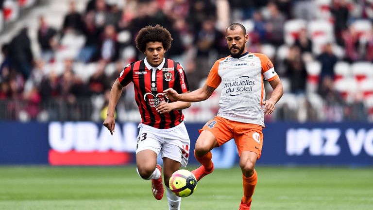 Lamine Diaby-Fadiga (links) könnte schon bald nicht mehr für den OGC Nizza auflaufen.