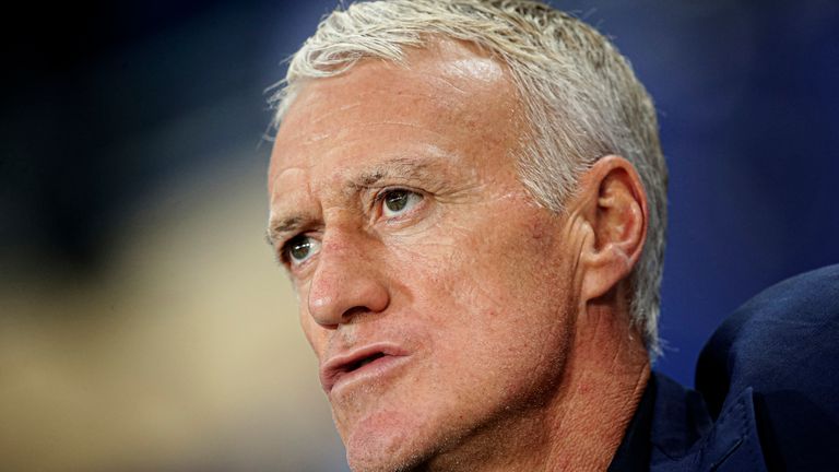 Didier Deschamps (Coach Frankreich): 1. Kylian Mbappe, 2. Cristiano Ronaldo, 3. Lionel Messi
