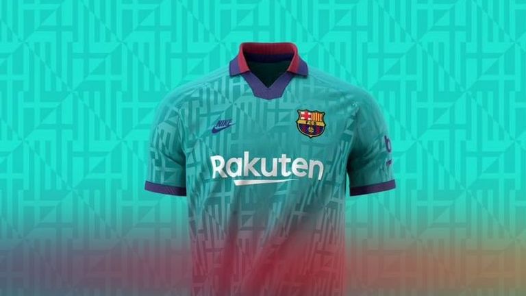 "Barcelona pround" ist das Motto des neuen dritten Trikots des FC Barcelona. (Bildquelle: www.fcbarcelona.com)