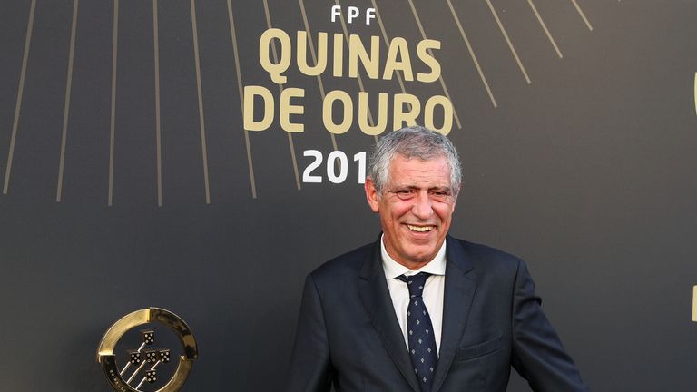 Fernando Santos (Coach Portugal): 1. Cristiano Ronaldo, 2. Frenkie de Jong, 3. Matthijs de Ligt