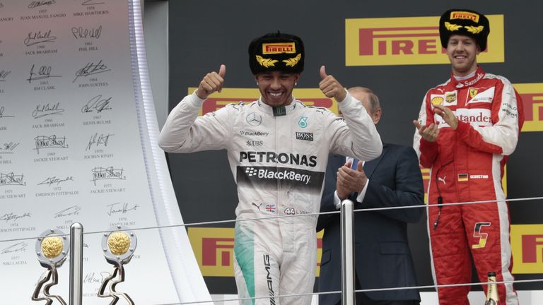 Lewis Hamilton gewann bereits drei Rennen in Sotschi.