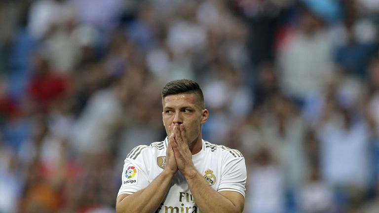 Luka Jovic wartet noch auf seinen ersten Treffer für Real Madrid. 