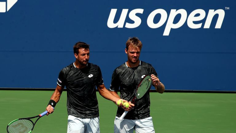 Andreas Mies und Kevin Krawietz scheitern im Halbfinale der US Open.