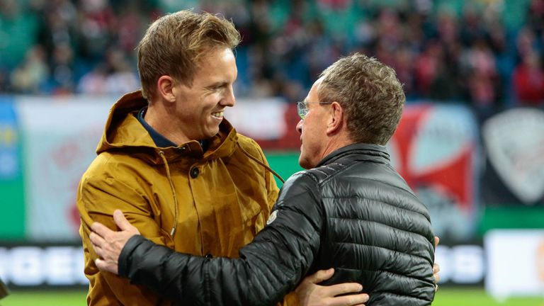 Julian Nagelsmann ist seit Saisonbeginn Coach von RB Leipzig.