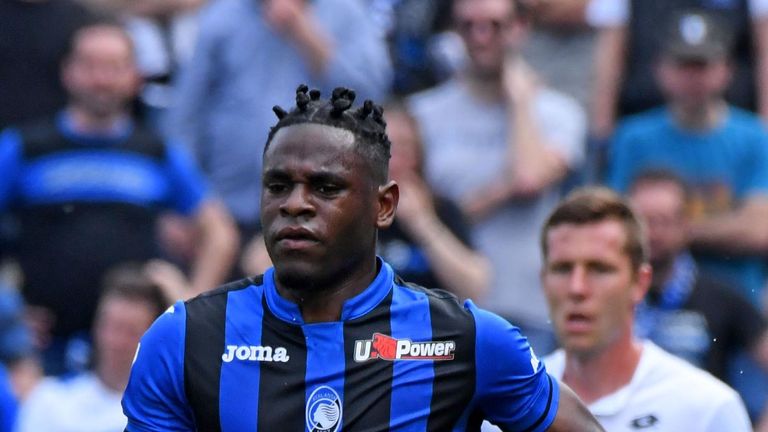 Platz 6: Duvan Zapata (Atalanta Bergamo) - 18 Tore (24 Spiele)