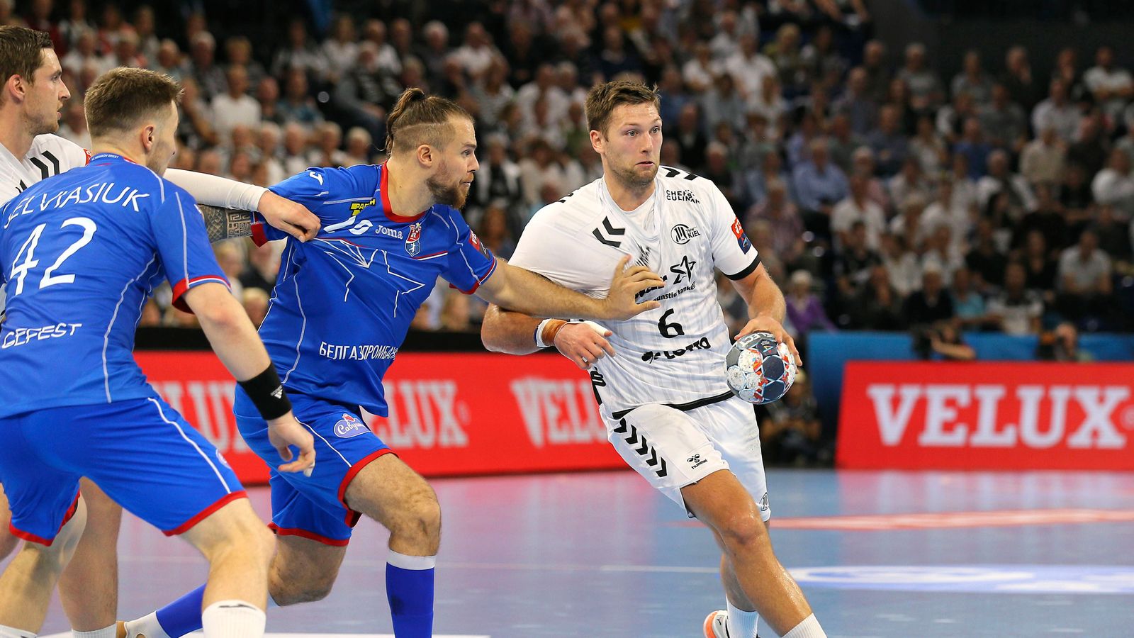 Erster gegen Zweiter THW Kiel trifft in der Champions League auf Montpellier HB Handball News Sky Sport