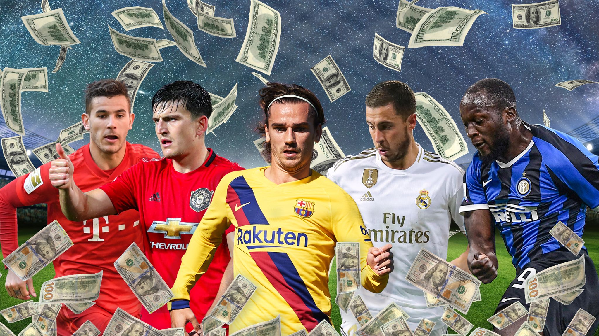 Hazard, Griezmann & Co. Die 15 teuersten SommerTransfers im Check