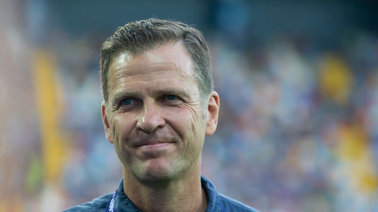 Oliver Bierhoff lobt die Zusammenarbeit mit dem DFB.