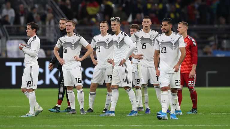 Deutschland belegt in der FIFA-Weltrangliste Rang 16
