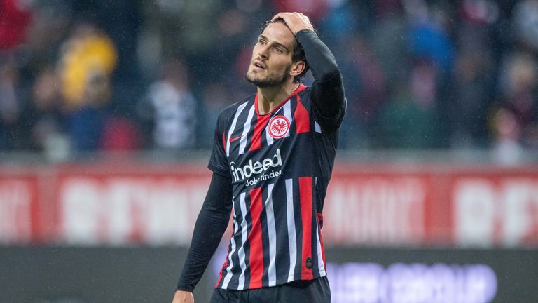 Goncalo Paciencia ließ gegen Gießen mehrere Chancen liegen.