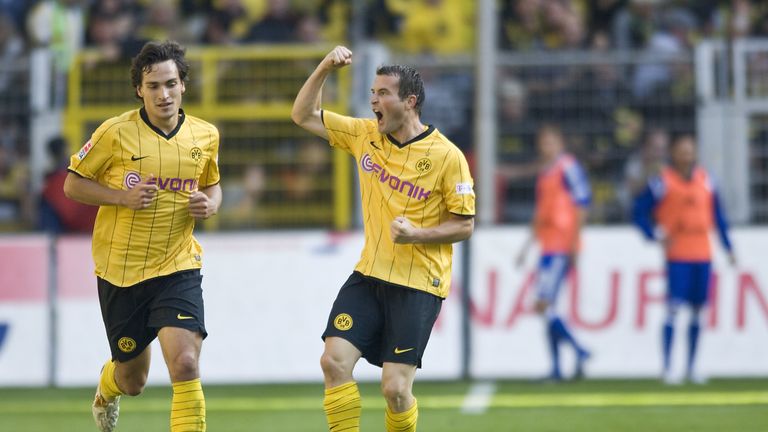 Alexander Frei (13.09.2008) – Schalke vs. Dortmund 3:3 - Zur Halbzeit sah es für Schalke mit der 3:0-Führung nach einem sicheren Sieg aus. Doch der eingewechselte Schweizer bereitete das 3:1 vor, die anderen beiden Tore verwandelte er selbst.