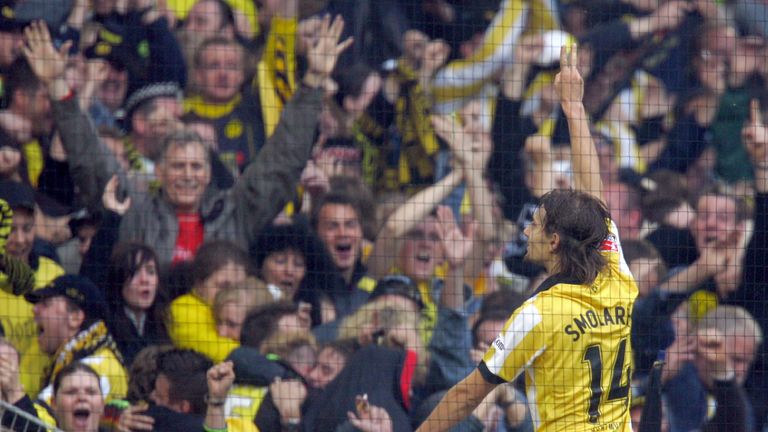 Ebi Smolarek (12.05.2007) – Dortmund vs. Schalke 2:0 - In der Saison 06/07 sieht alles nach einer Schalker Meisterschaft aus: Am vorletzten Spieltag kommt es zum Revierderby, A. Frei und Ebi Smolarek treffen, S04 verliert Tabellenführung an Stuttgart.
