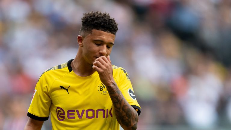 Jadon Sancho ist wohl für das Spiel gegen Gladbach aus dem BVB-Kader gestrichen worden.