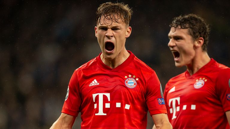 Joshua Kimmich geht beim FC Bayern lautstark voran.