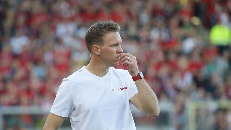 Leipzig-Trainer Julian Nagelsmann ist nach der 1:2-Pleite beim SC Freiburg bedient. 