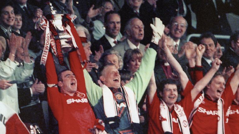 1996: Manchester United gewinnt den FA Cup
