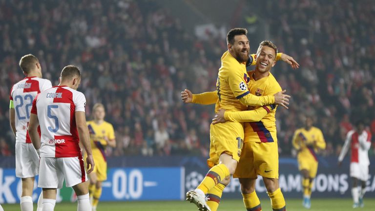 Lionel Messi hat durch seinen Treffer gegen Prag in der 15. Champions-League-Saison in Folge getroffen.