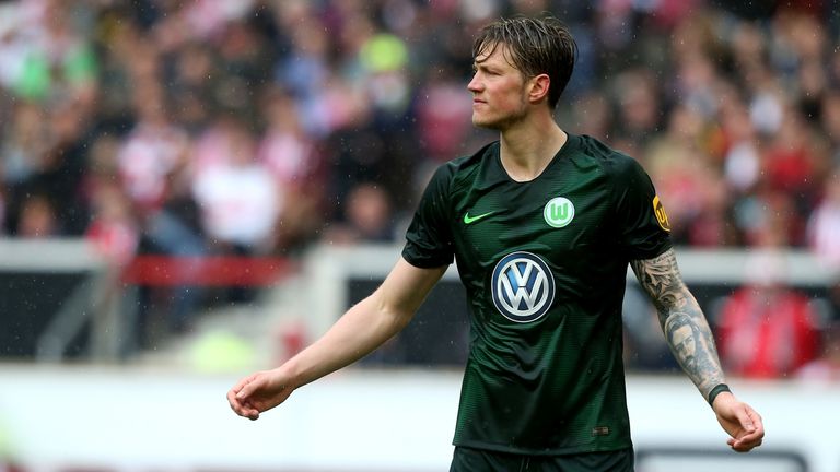 VFL WOLFSBURG - zehn Tore, sieben Spiele. Bester Torschütze: Wout Weghorst.