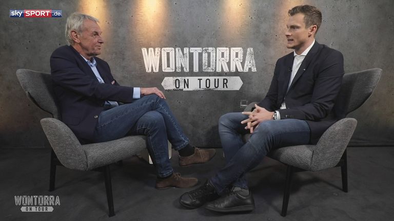 Jörg Wontorra trifft HSV-Präsident Marcell Jansen.