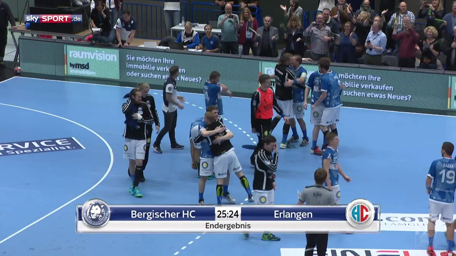 Bergischer HC – HC Erlangen - die Highlights im VIDEO - Sky Sport