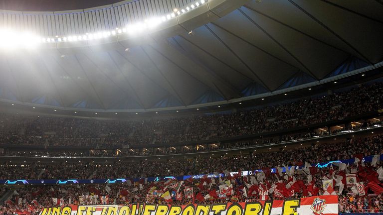 PLATZ 11: Atletico Madrid. Zuschauerschnitt: 58.756.