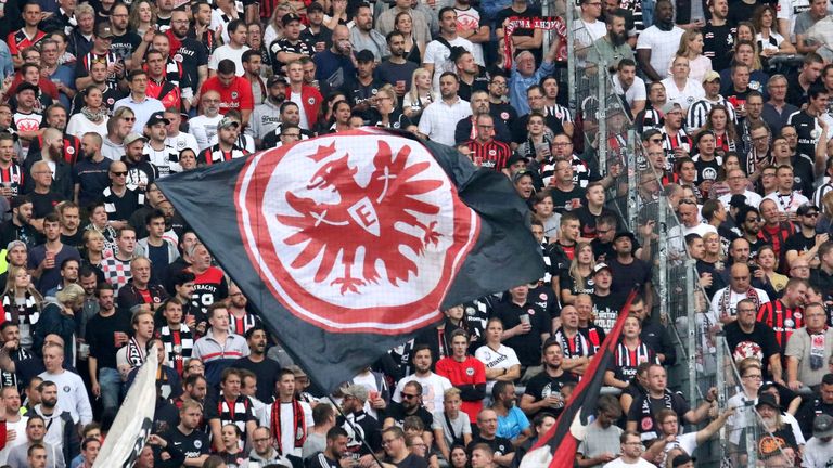 Eintracht Frankfurt wird ohne Fans zum FC Arsenal reisen.