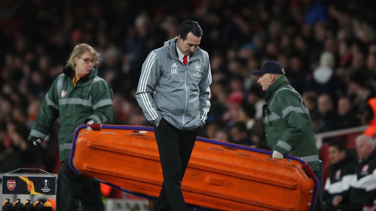 Unai Emery ist nicht mehr Trainer des FC Arsenal.