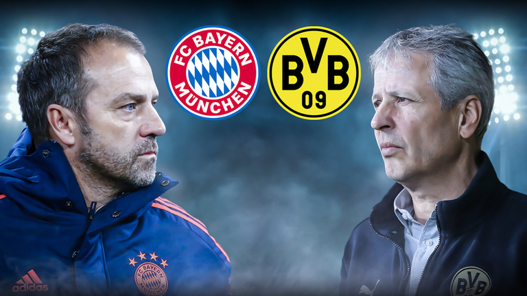 Welcher Mannschaft vertrauen Hansi Flick (l.) und Lucien Favre (r.) beim Spitzenspiel zwischen Bayern und Dortmund.