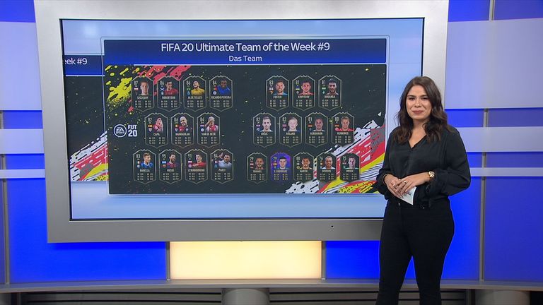 Sky Sport News HD präsentiert jede Woche das FIFA 20 Ultimate Team of the Week.