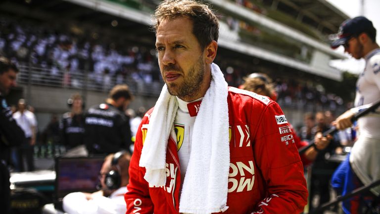 Sebastian Vettel konnte das Rennen nicht zu Ende fahren.