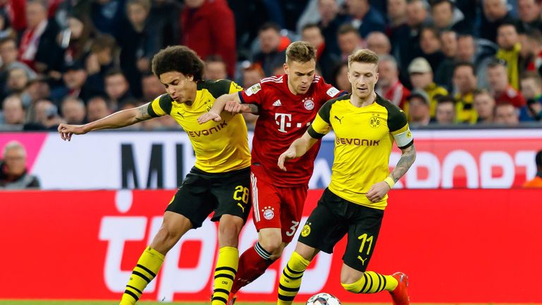 Axel Witsel, Joshua Kimmich und Marco Reus haben es in Eure Top-Elf aus FC Bayern und Borussia Dortmund geschafft.