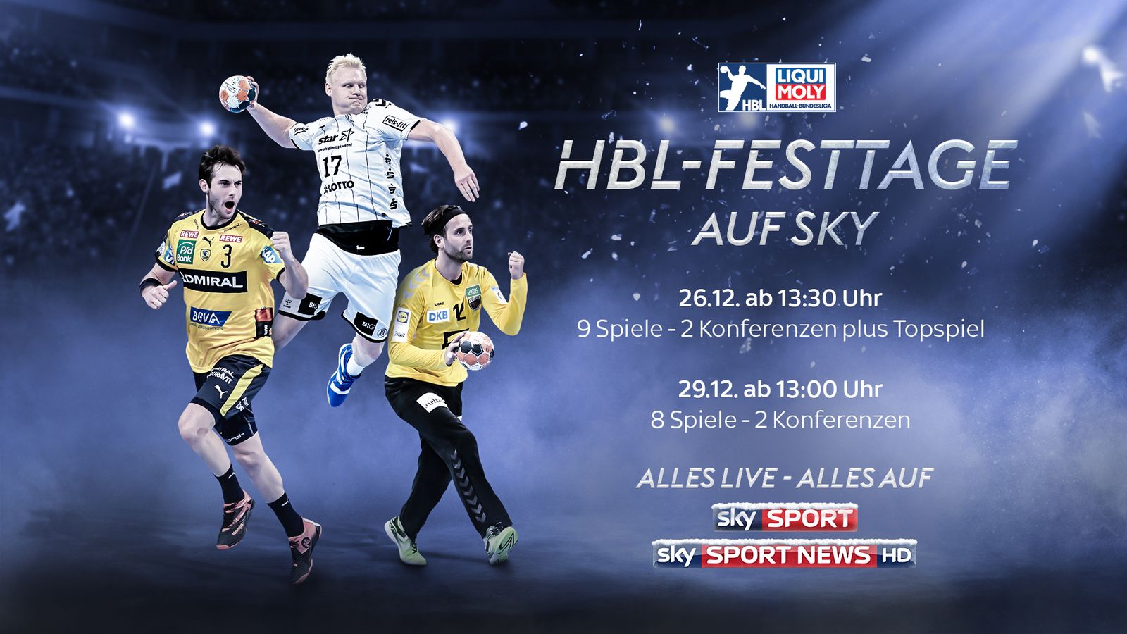 sky sport live stream free handball