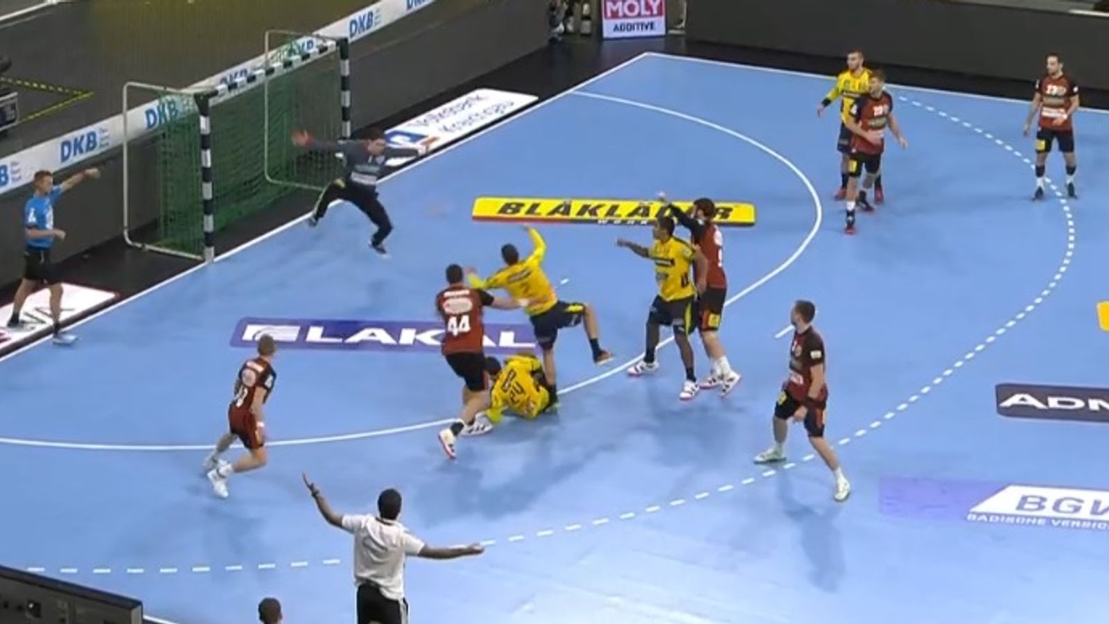 Handball HEUTE LIVE im TV and Stream DHB-Pokal Viertelfinale Rhein-Neckar Löwen vs