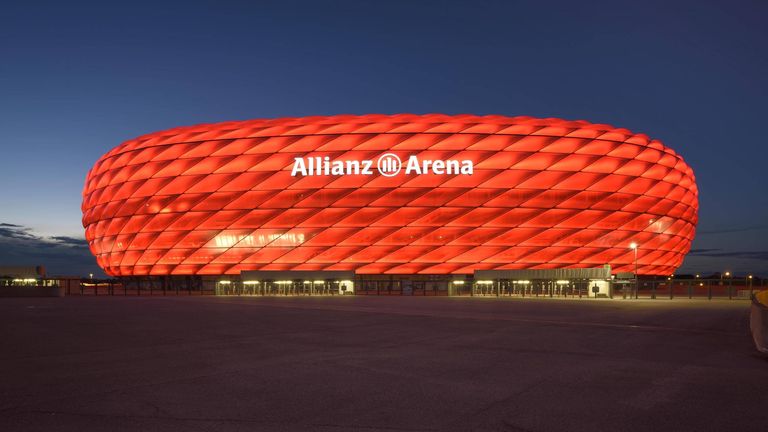 Platz 25: Allianz Arena (München, Deutschland) - Kapazität: 75.024