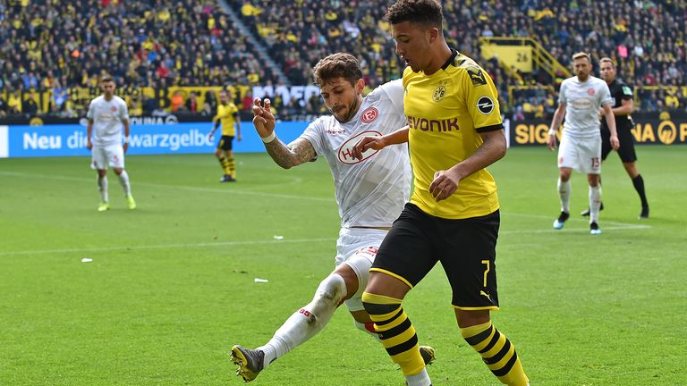 Das letzt Duell gegen Fortuna Düsseldorf gewann Dortmund knapp mit 3:2.