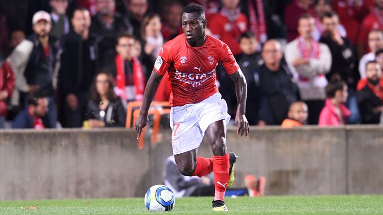 PLATZ 13: Kevin Denkey (Olympique Nimes) - 18 Jahre, 8 Monate, 26 Tage